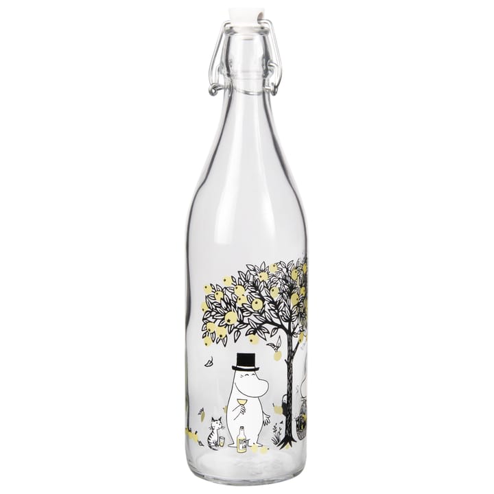 Botella de vidrio Mumin1 L, Apples Muurla