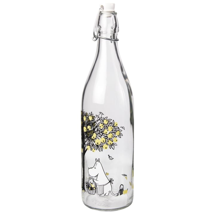 Botella de vidrio Mumin1 L, Apples Muurla