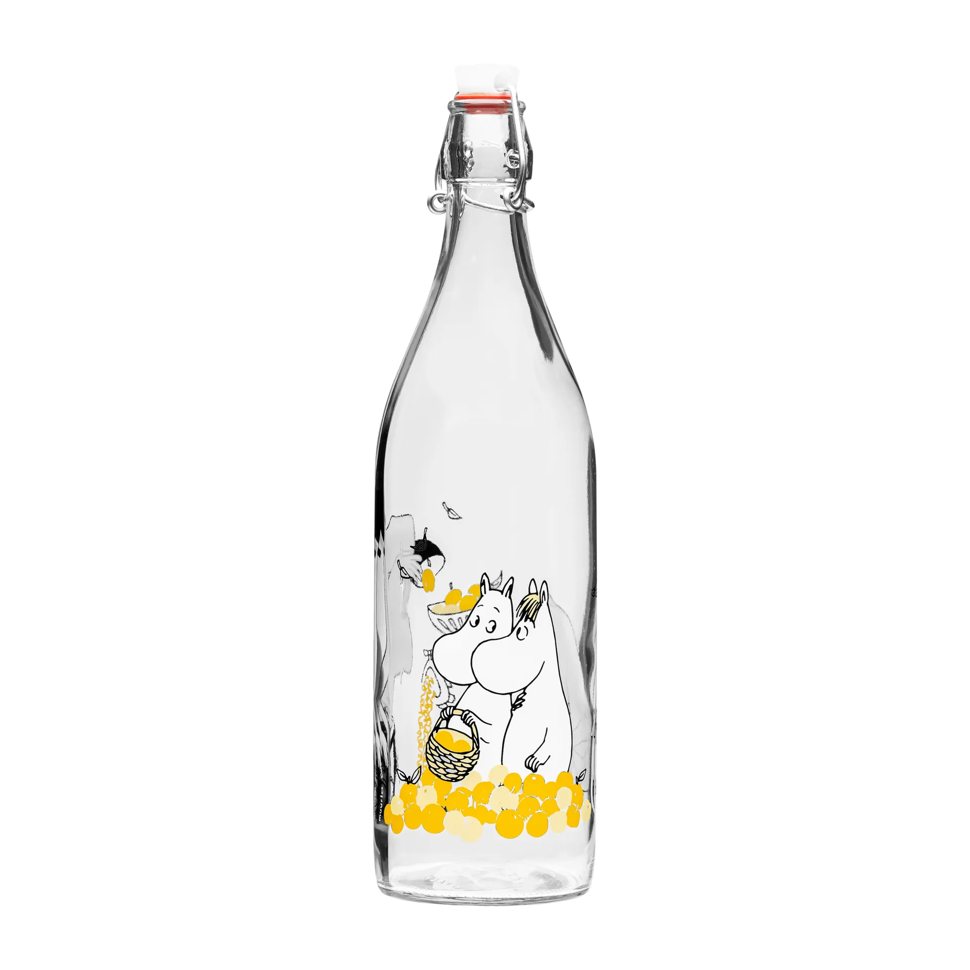 Botella de vidrio Mumin1 L, Fruits Muurla
