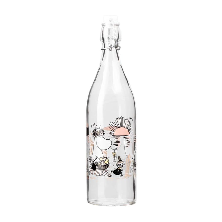 Botella de vidrio Mumin1 L - The Beach - Muurla