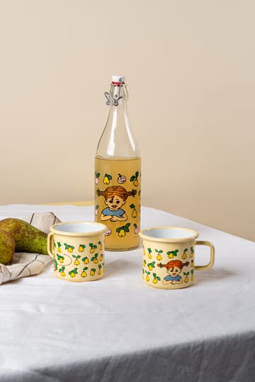 Botella de vidrio Pippi 1 L - Fruits - Muurla