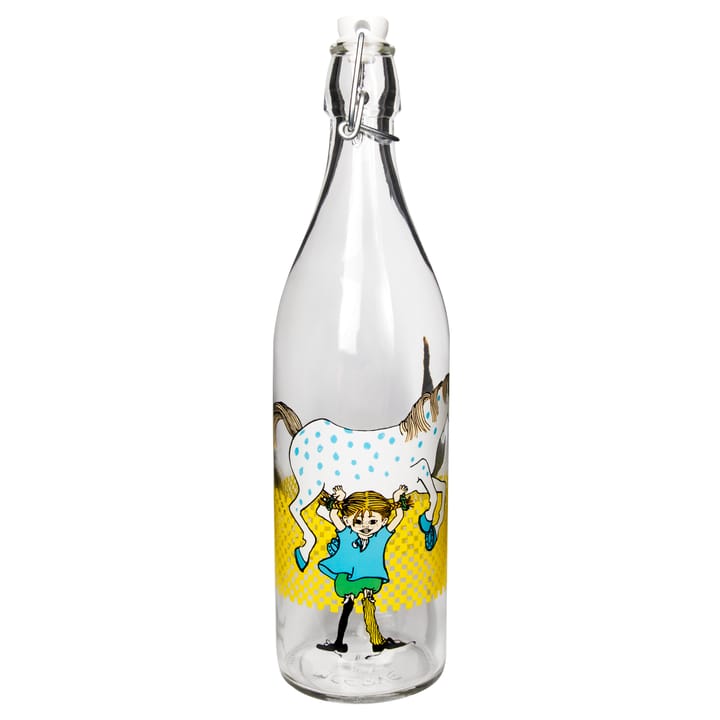 Botella de vidrio Pippi 1 l - Multi - Muurla