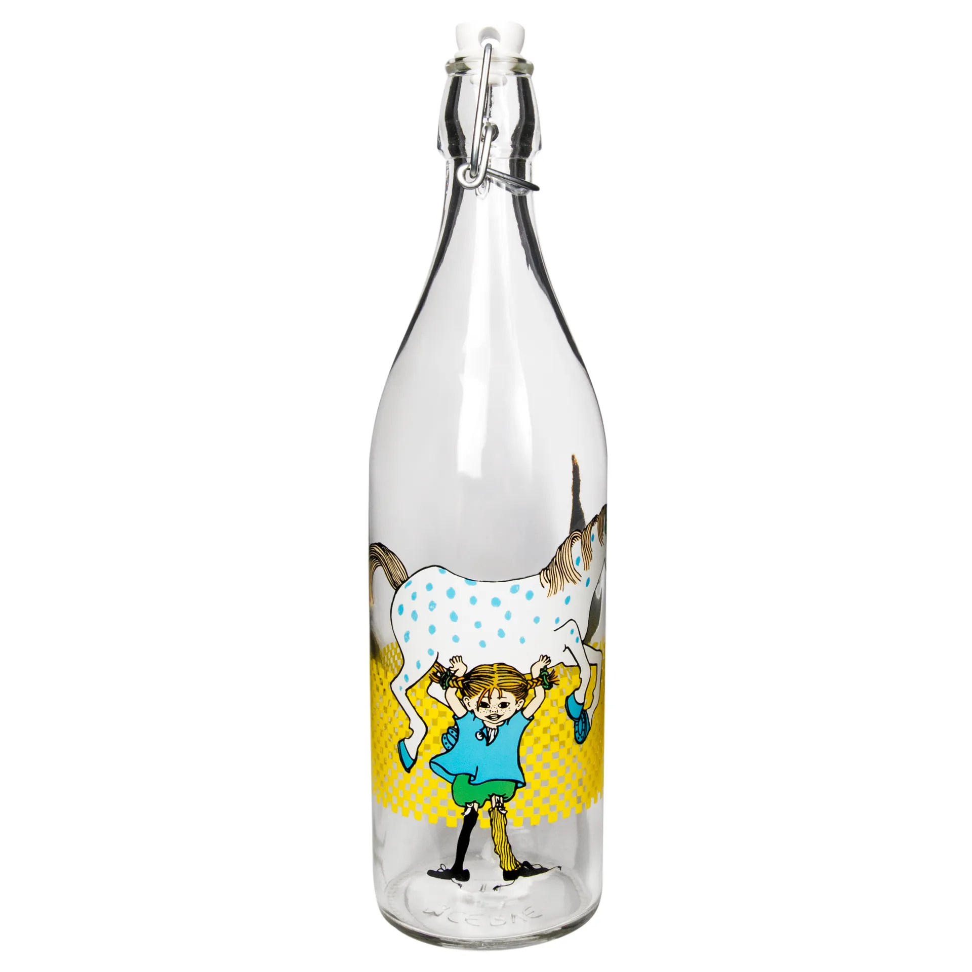 Botella de vidrio Pippi 1 L, Multi Muurla