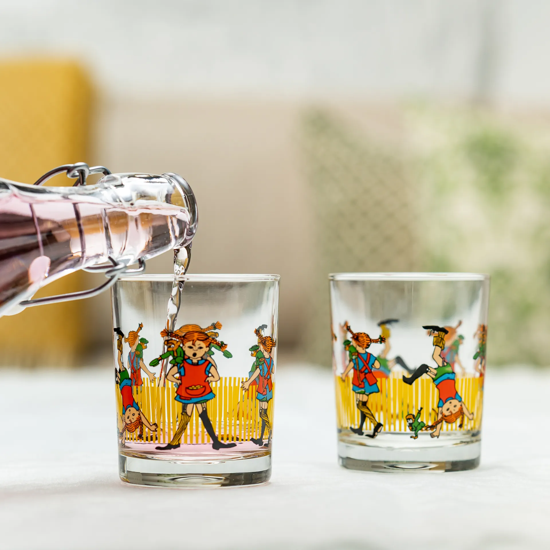 Botella de vidrio Pippi 1 L, Multi Muurla