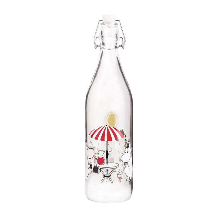 Botella de vidrio Summertime 1 L - Transparent - Muurla