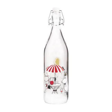 Botella de vidrio Summertime 1 L - Transparent - Muurla