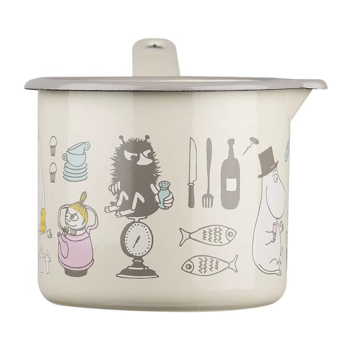 Cacerola Moomin Bon Appétit 1,3 L, Beige Muurla