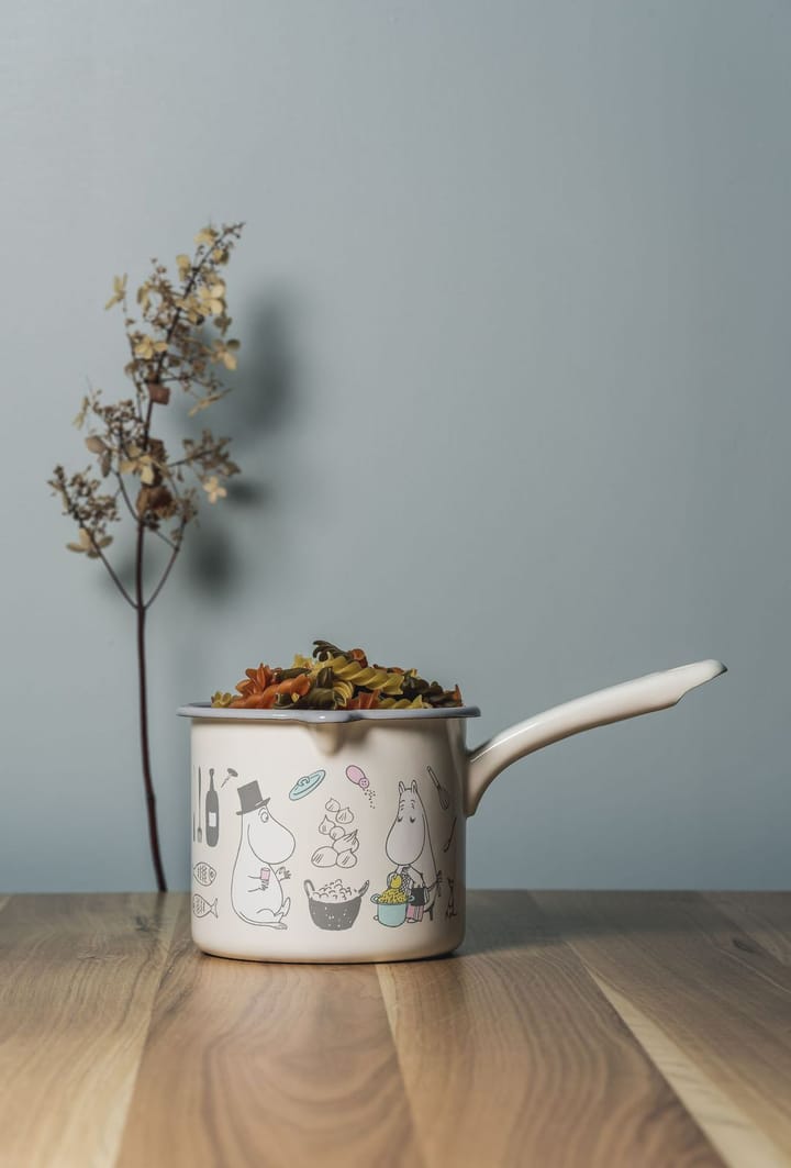 Cacerola Moomin Bon Appétit 1,3 L, Beige Muurla