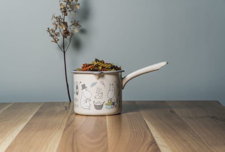 Cacerola Moomin Bon Appétit 1,3 L, Beige Muurla