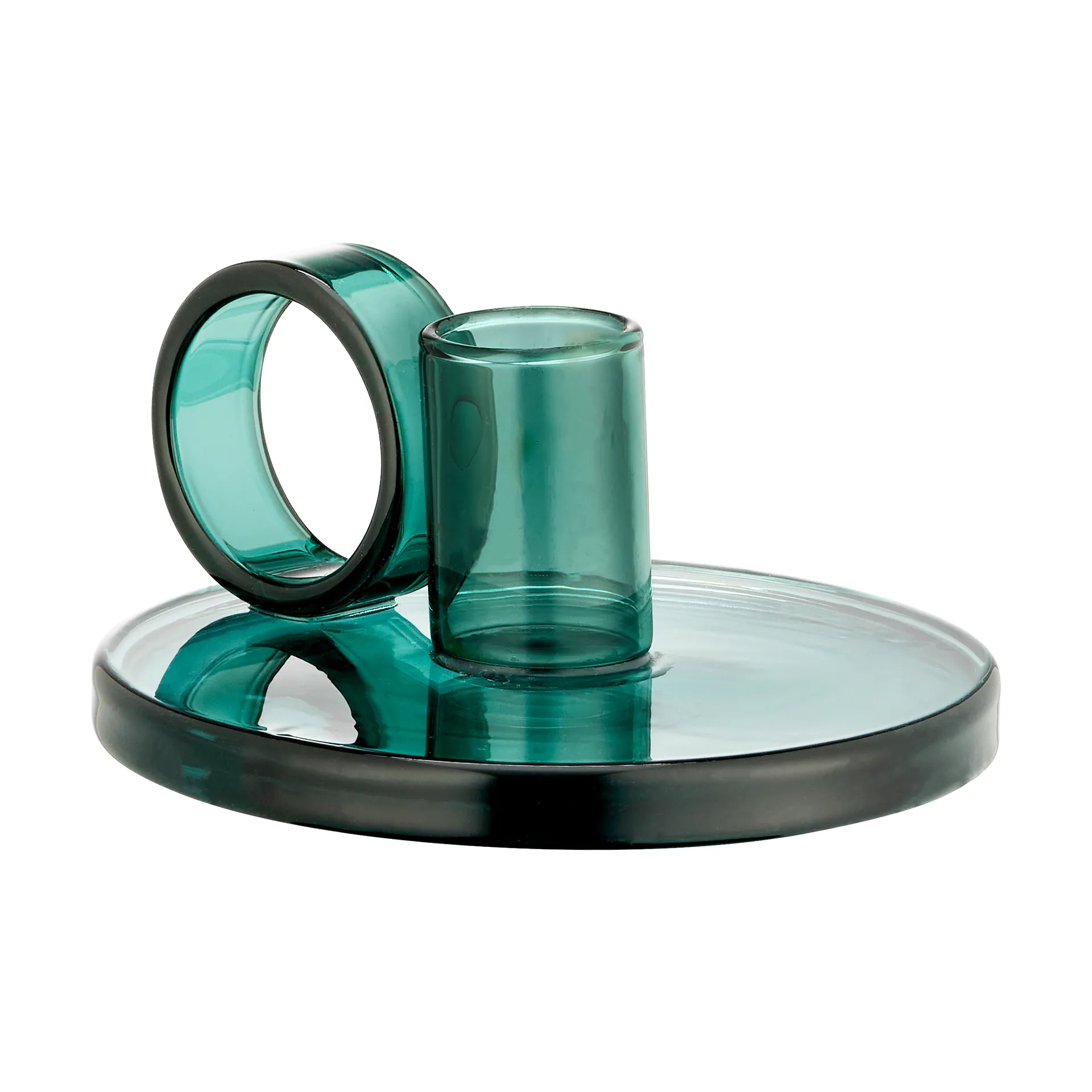 Candelabro Loop Ø11 cm, Azul verdoso Muurla