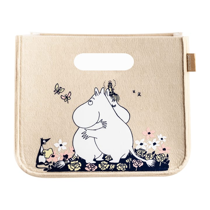 Cesta Mumin Hug 26x26 cm - Beige - Muurla