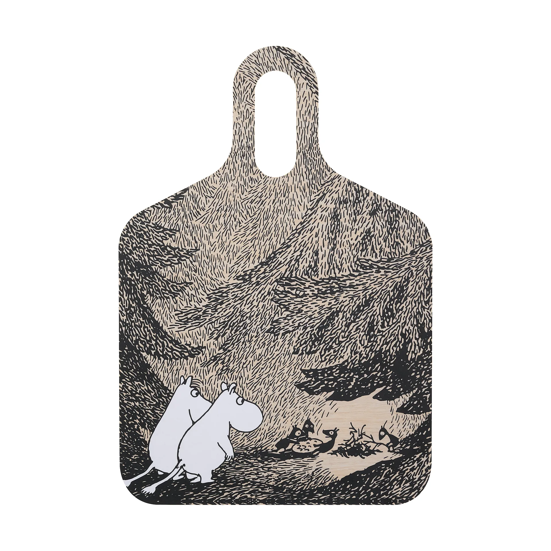 Chop & Serve Mumin originales 30x44 cm, El Estanque Muurla