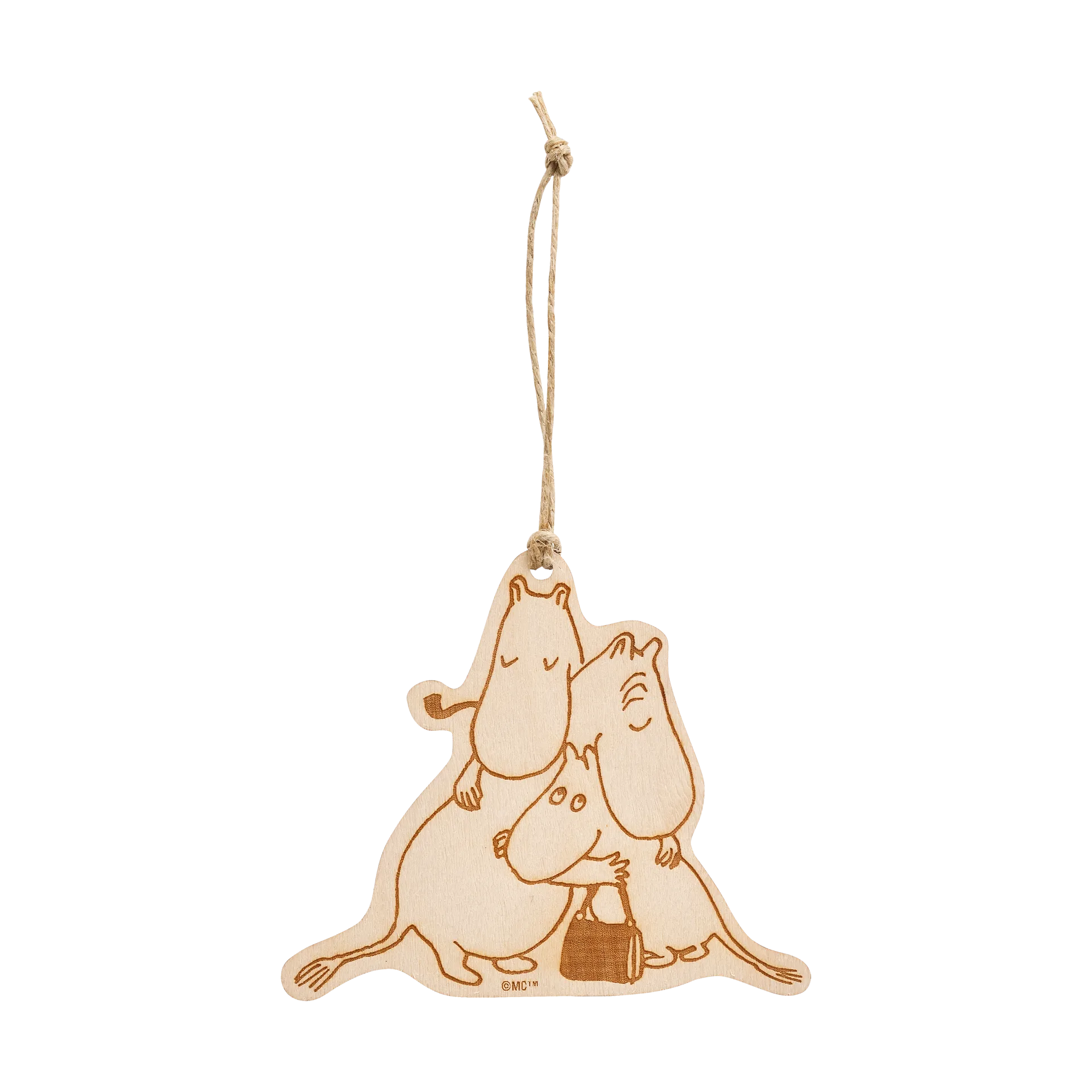 Colgante decorativo Moomin 80, Beige Muurla
