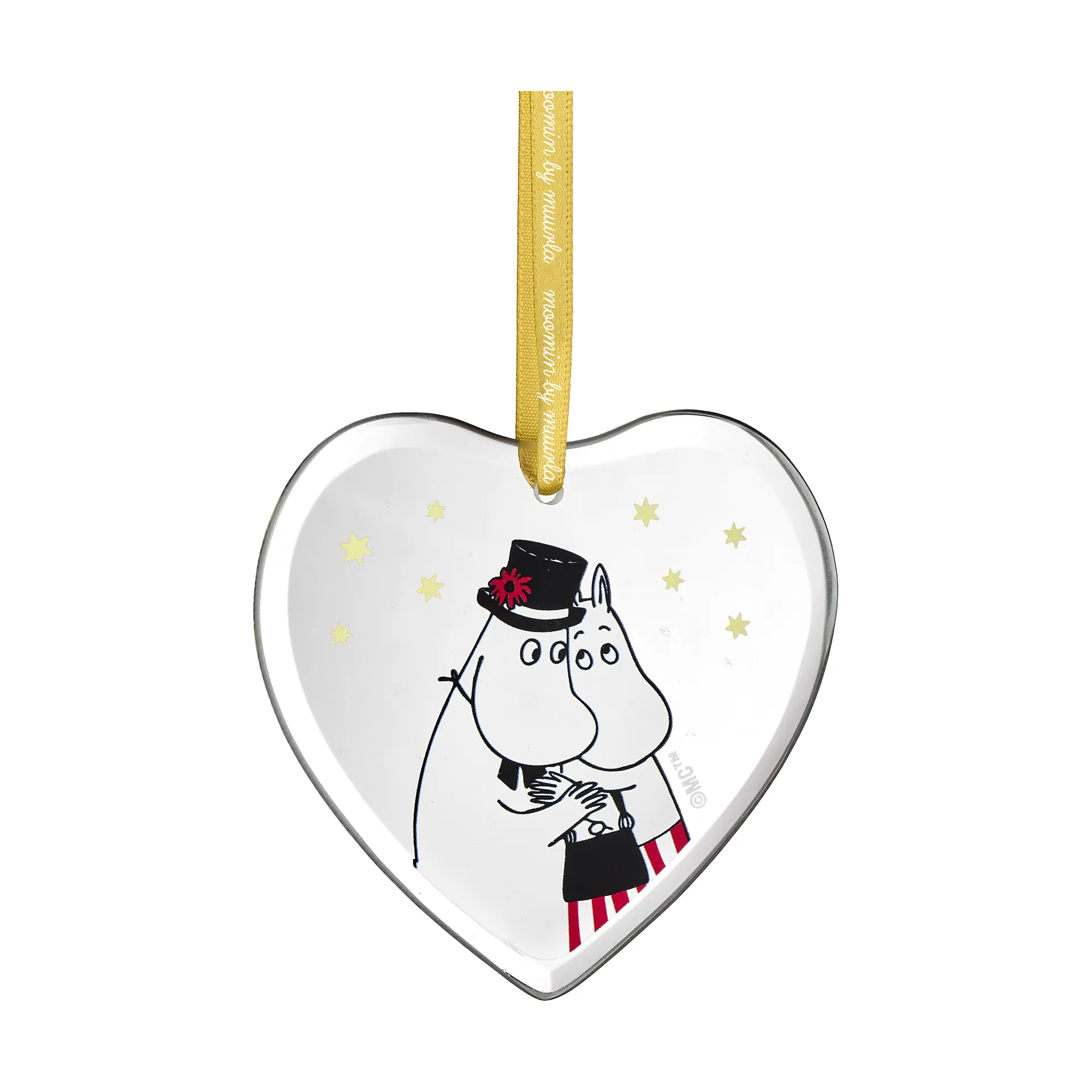 Colgante decorativo Moomin, Muminmamá y Muminpapá Muurla