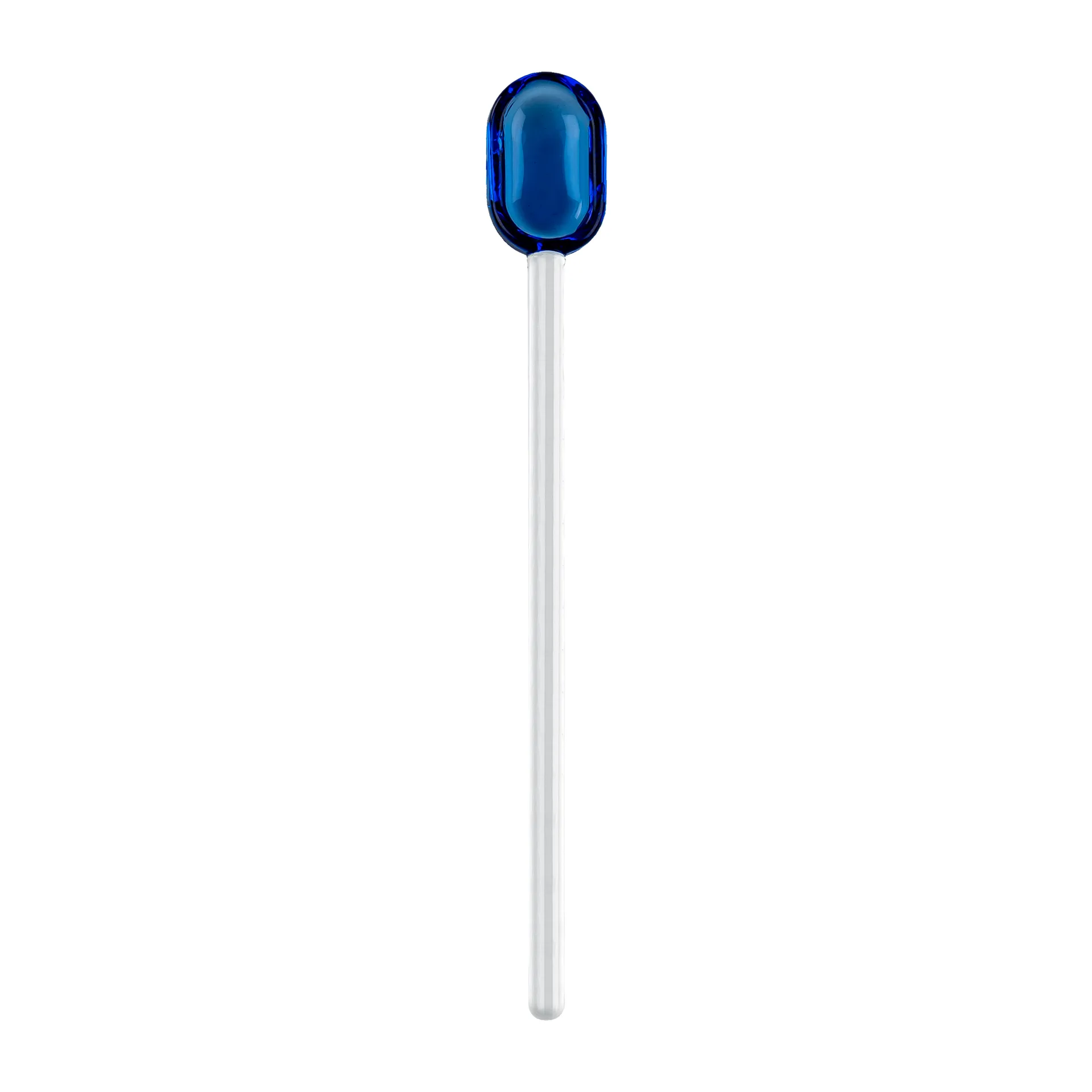 Cucharilla de latte Muurla vidrio 15,5 cm, Blue-clear Muurla