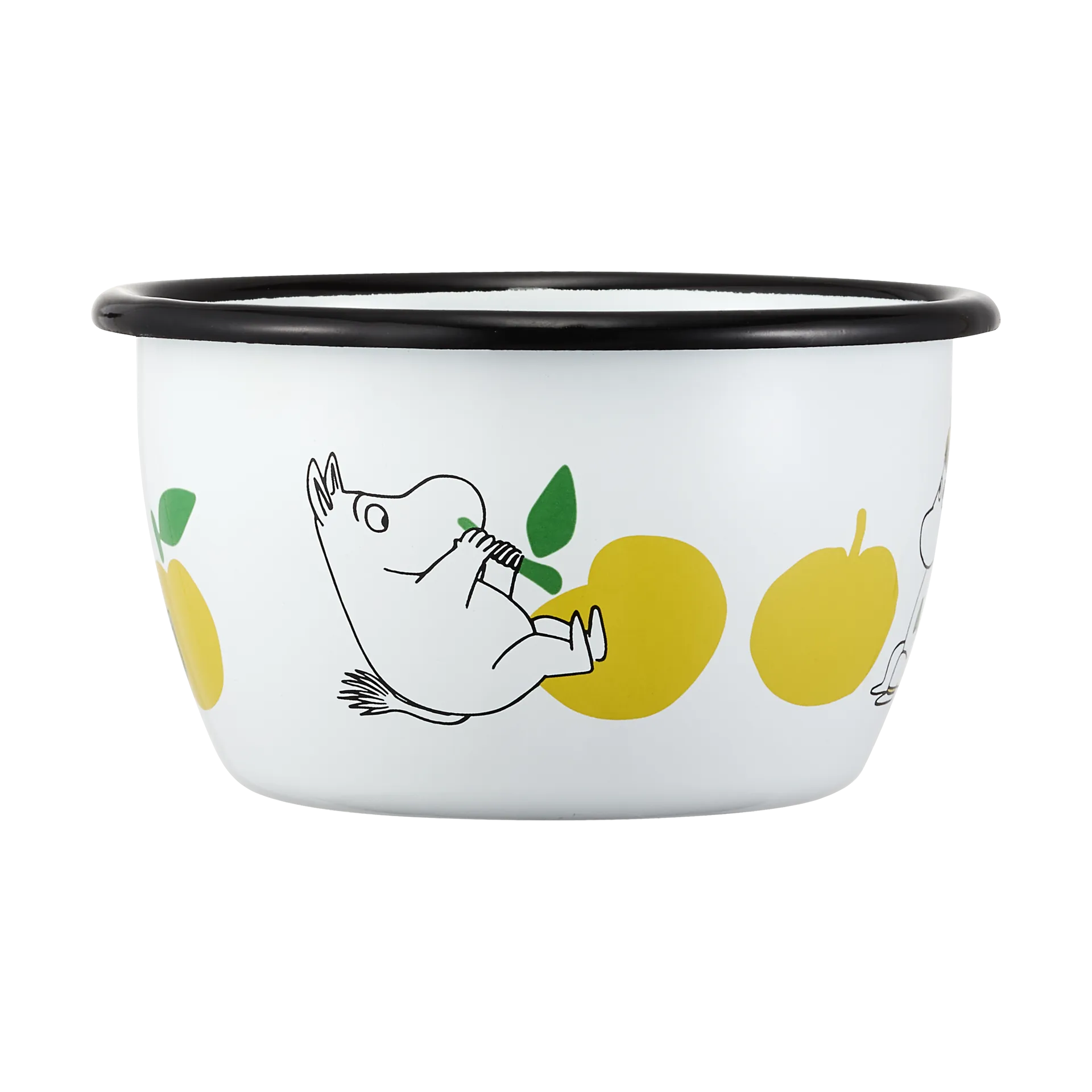 Cuenco Moomin 30 cl, Manzanas Alegres-amarillo Muurla