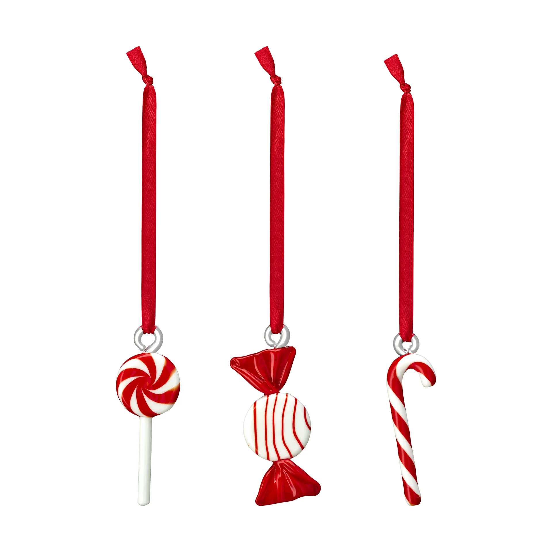 Decoración de Navidad Sweets, 3-pack, Rojo Muurla