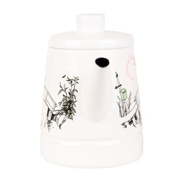 Jarra de café esmaltada Missing you 1,6 l - blanco - Muurla