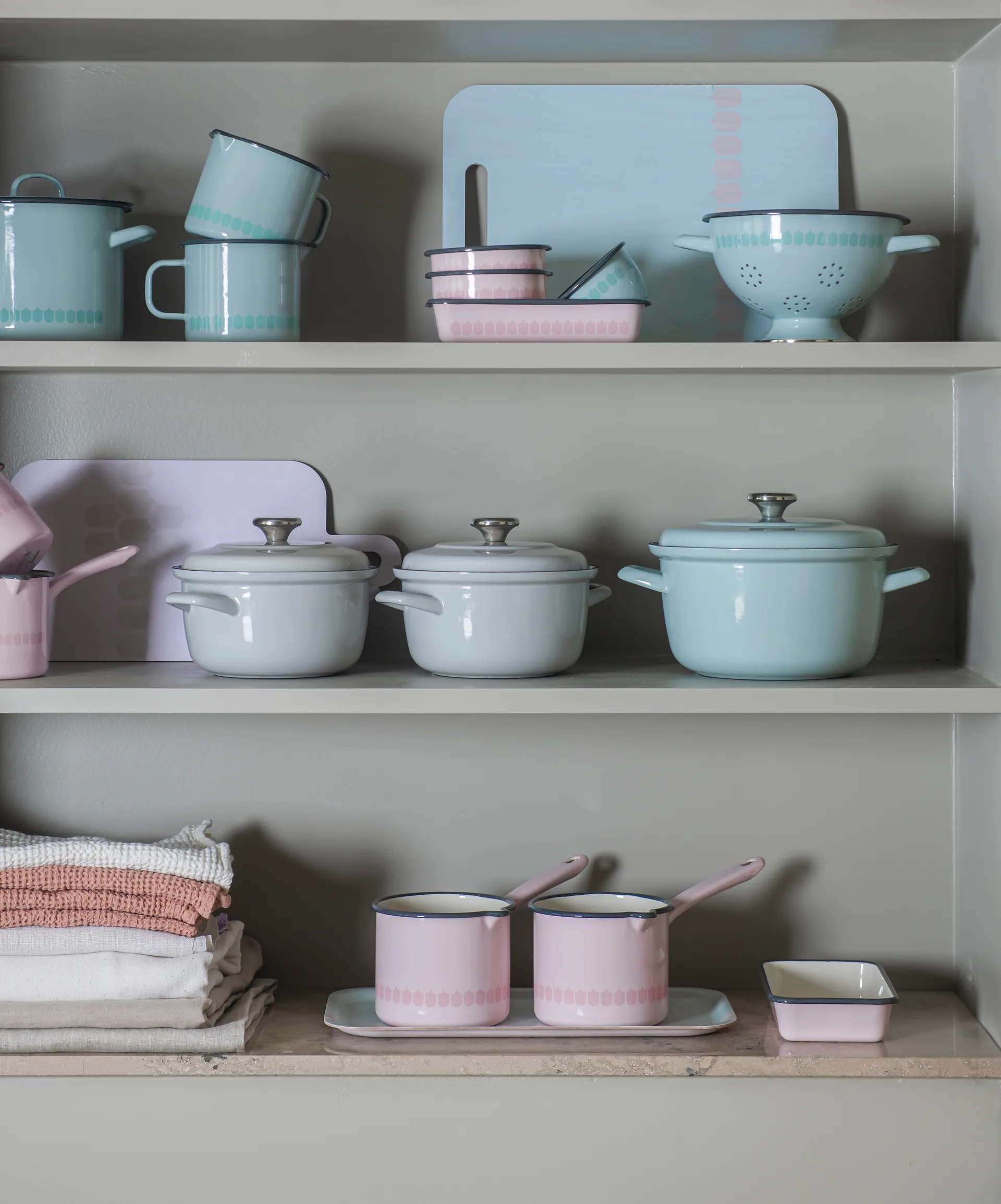 Jarra esmaltada Vappu 1,3 L, verde Muurla