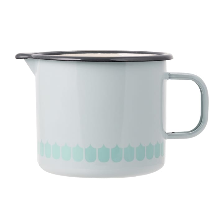 Jarra esmaltada Vappu 1,3 L, verde Muurla