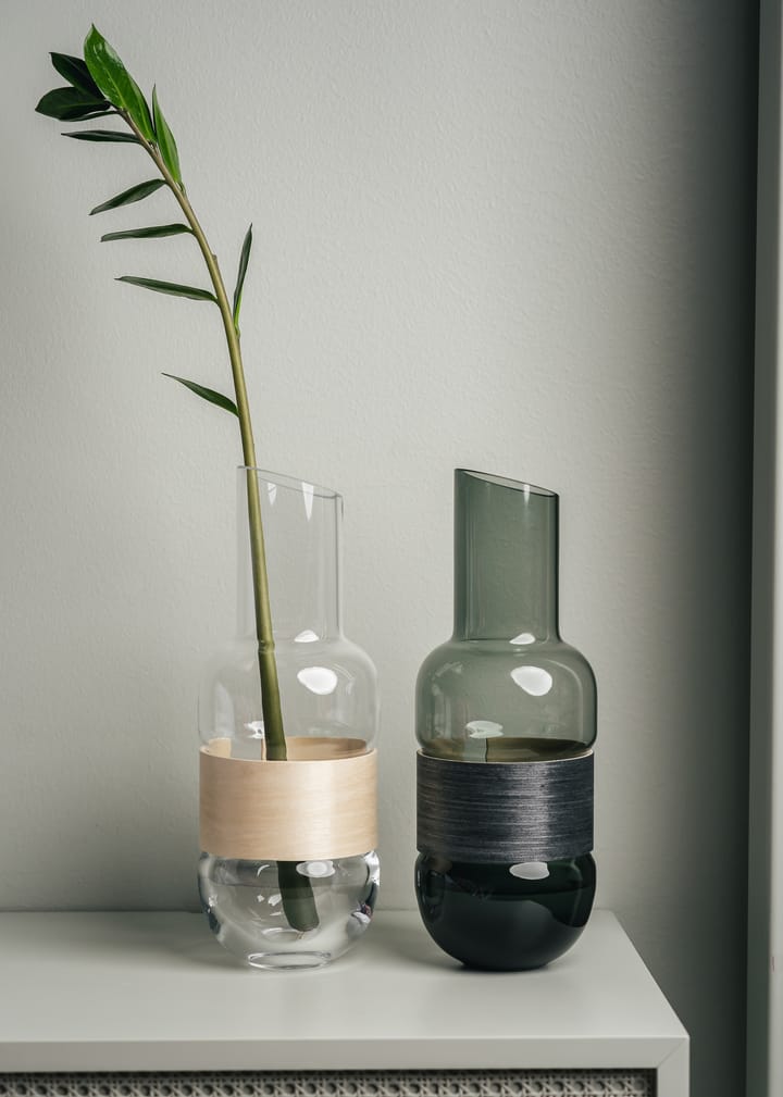 Jarra Veneer 1 L, gris-negro carbón Muurla