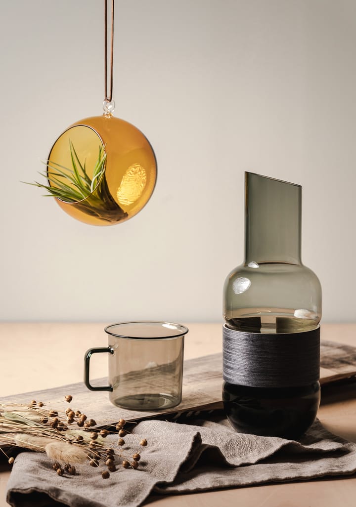 Jarra Veneer 1 L, gris-negro carbón Muurla