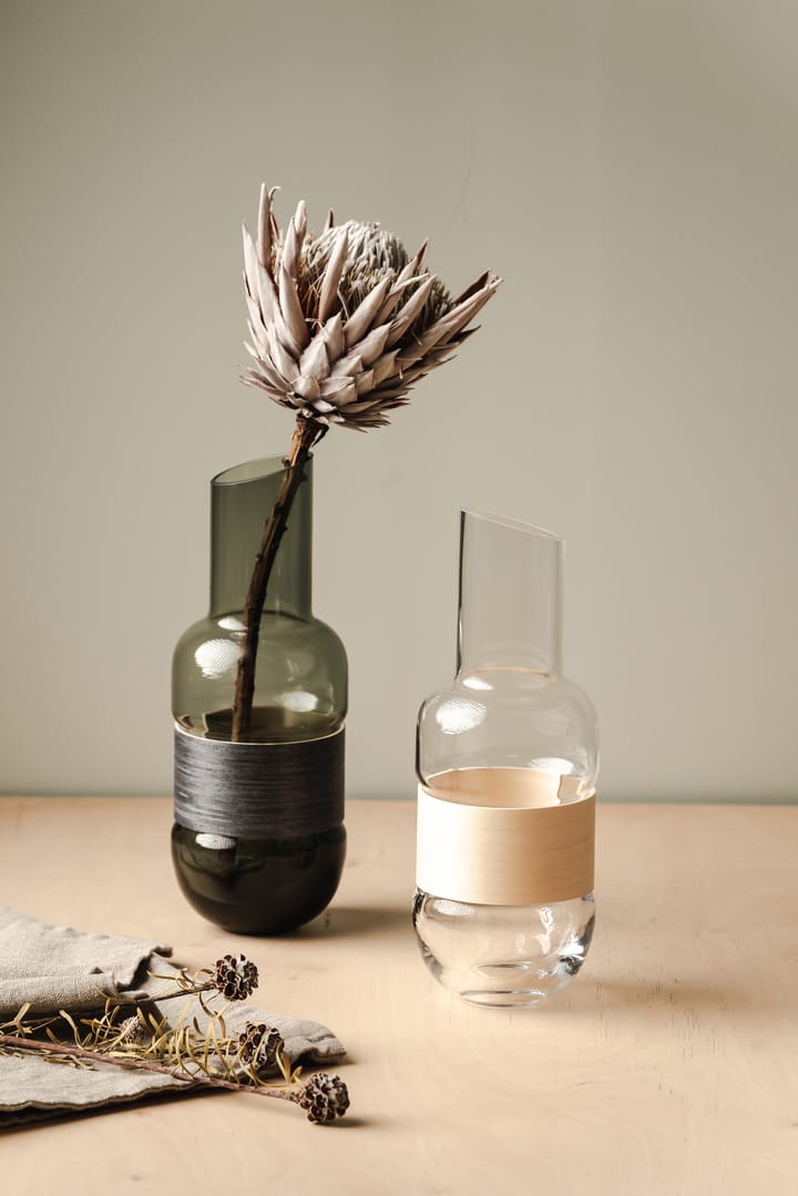 Jarra Veneer 1 L, gris-negro carbón Muurla