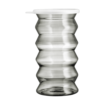 Jarrón Waves 20 cm - Gris - Muurla