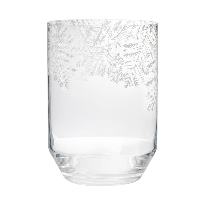 Jarrón y portavelas Frost 20 cm - blanco-transparente - Muurla