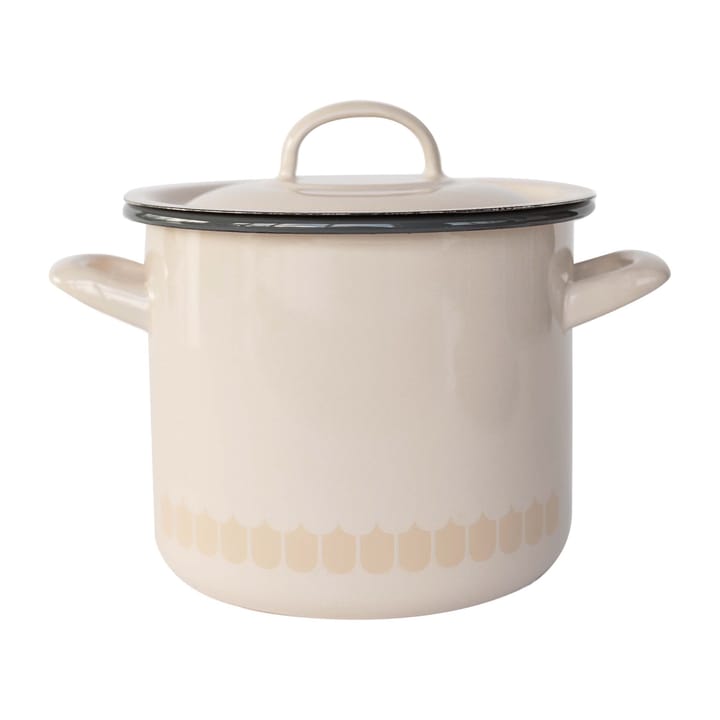 Olla esmaltada Vappu 2,5 L, Beige Muurla