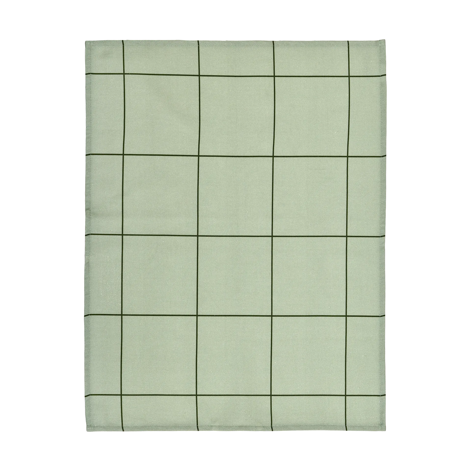 Paño de cocina Checks & Stripes 50x70 cm, Verde Muurla