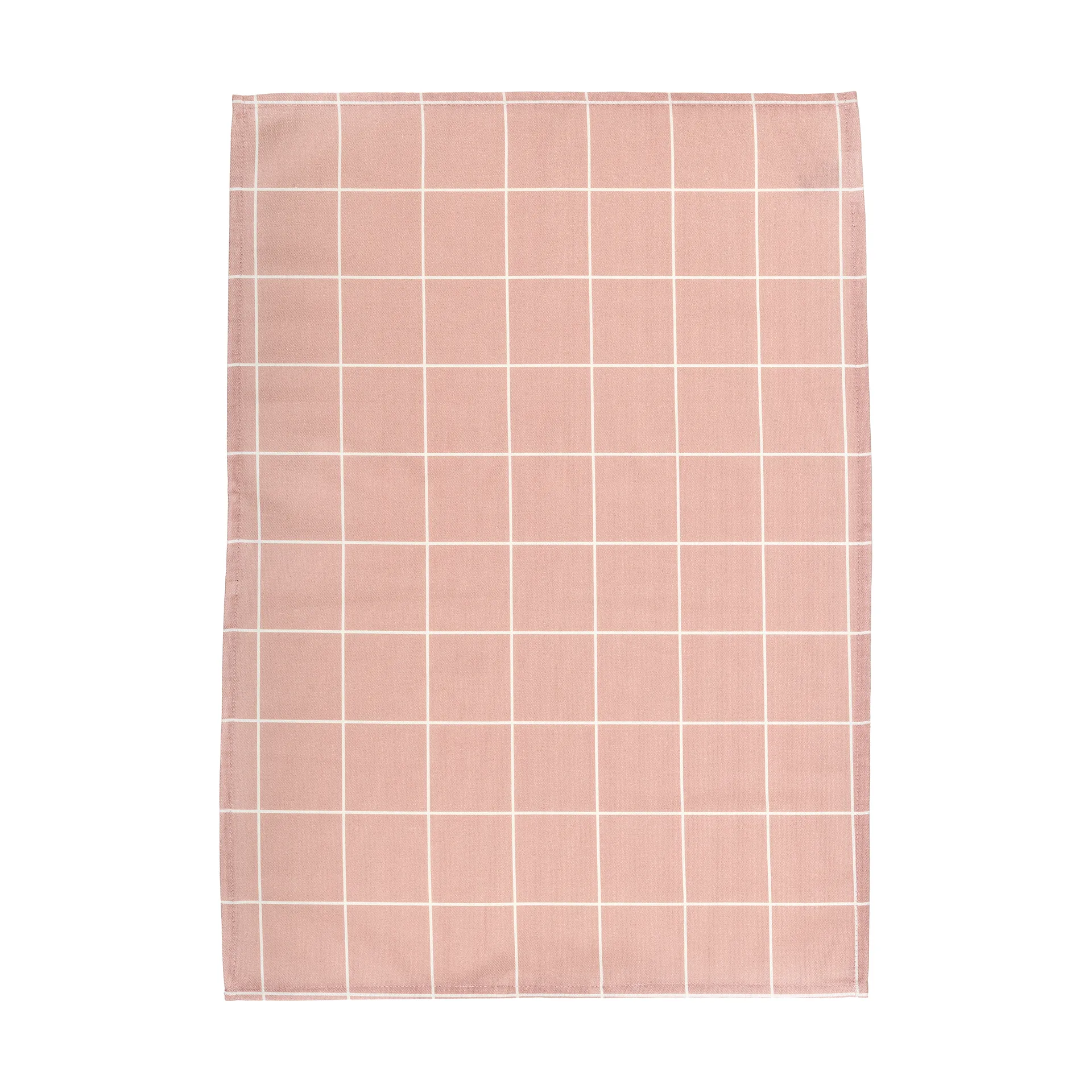 Paño de cocina Checks & Stripes, Rosa, 50x65 cm Muurla