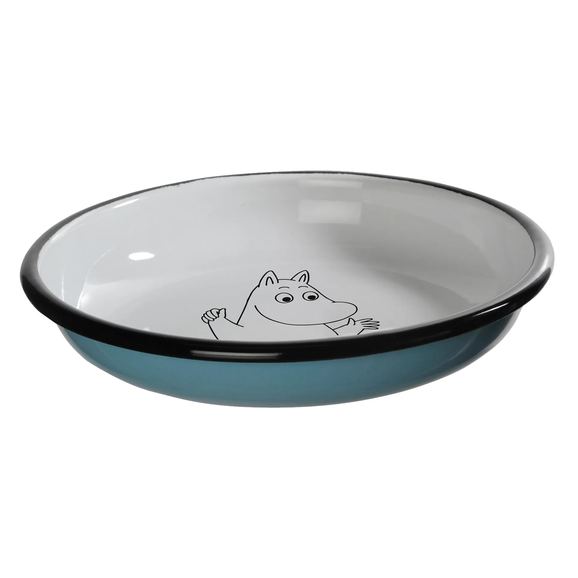 Plato esmaltado Moomin Retro 18 cm, Moomin Muurla