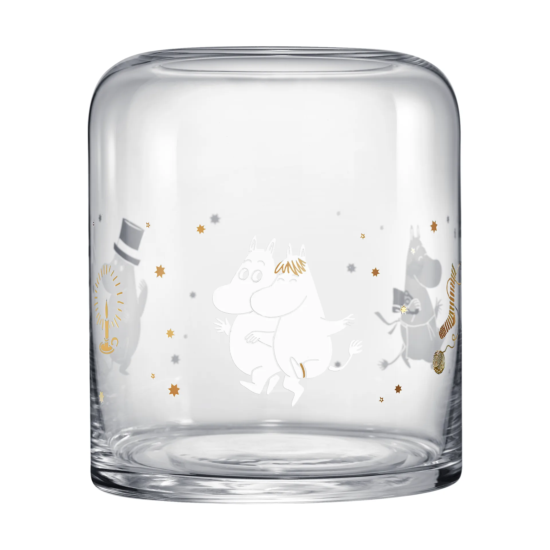 Portavelas Moomin 18 cm, Sparkling stars Muurla