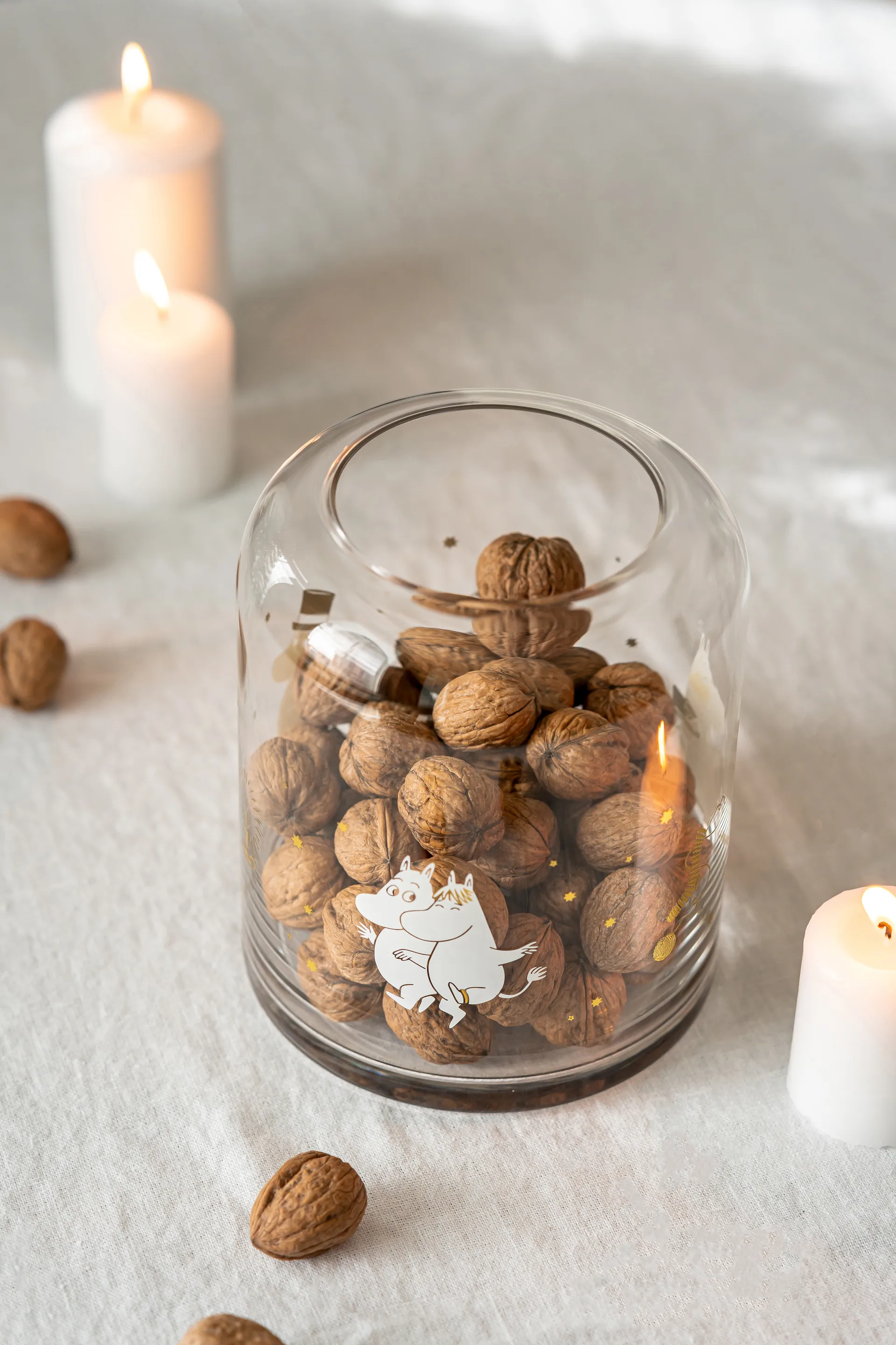 Portavelas Moomin 18 cm, Sparkling stars Muurla