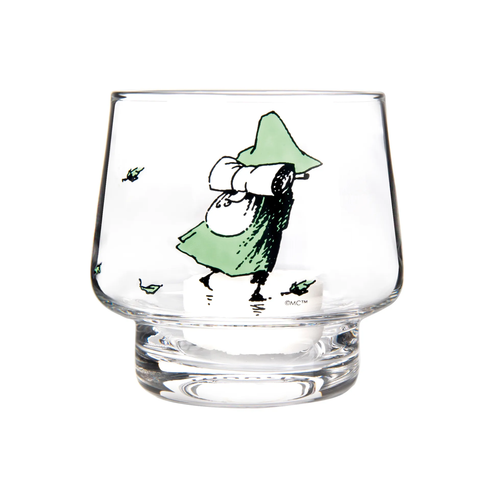 Portavelas The journey, transparente-verde Muurla