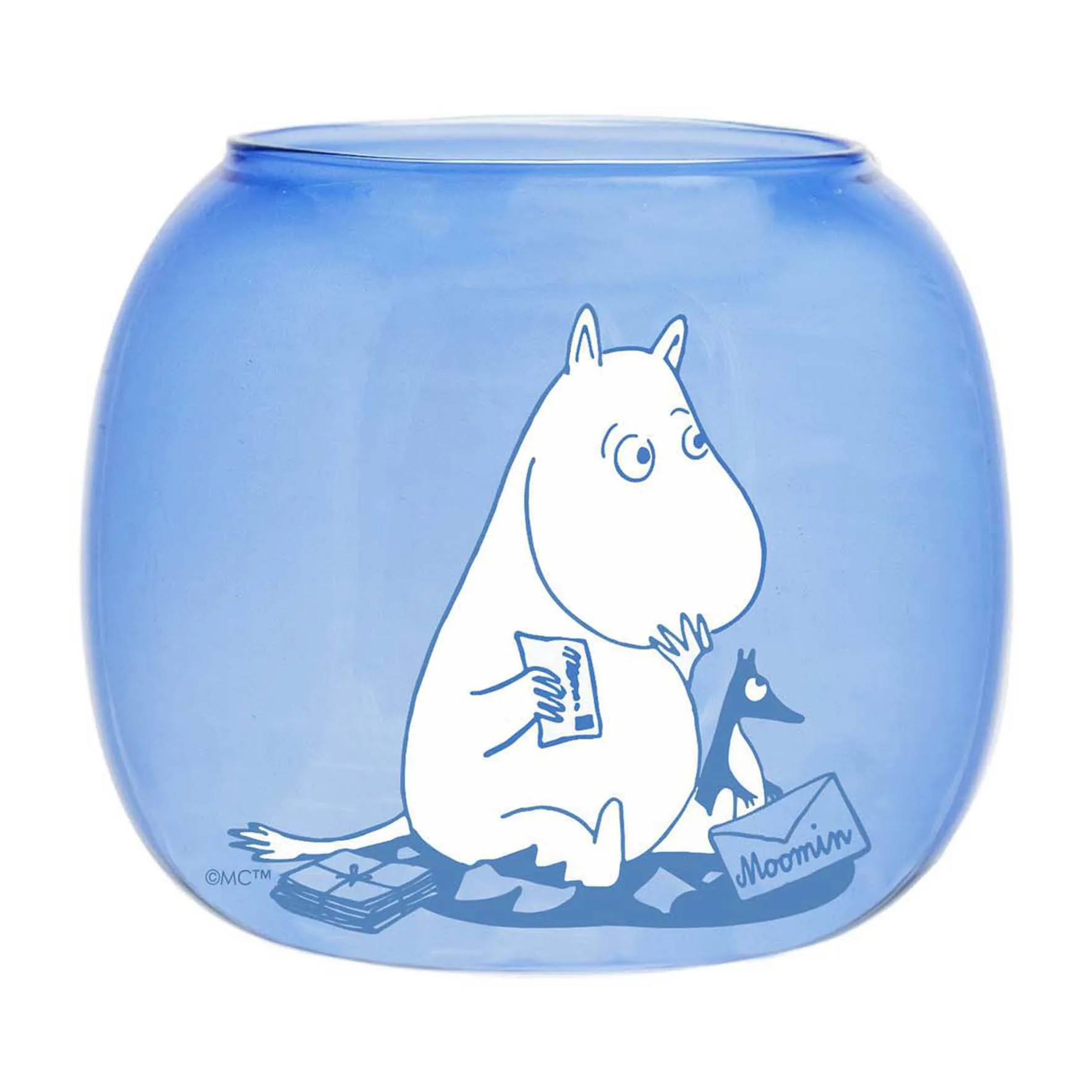 Portavelas/Bol Moomin Ø9 cm, Blue Muurla