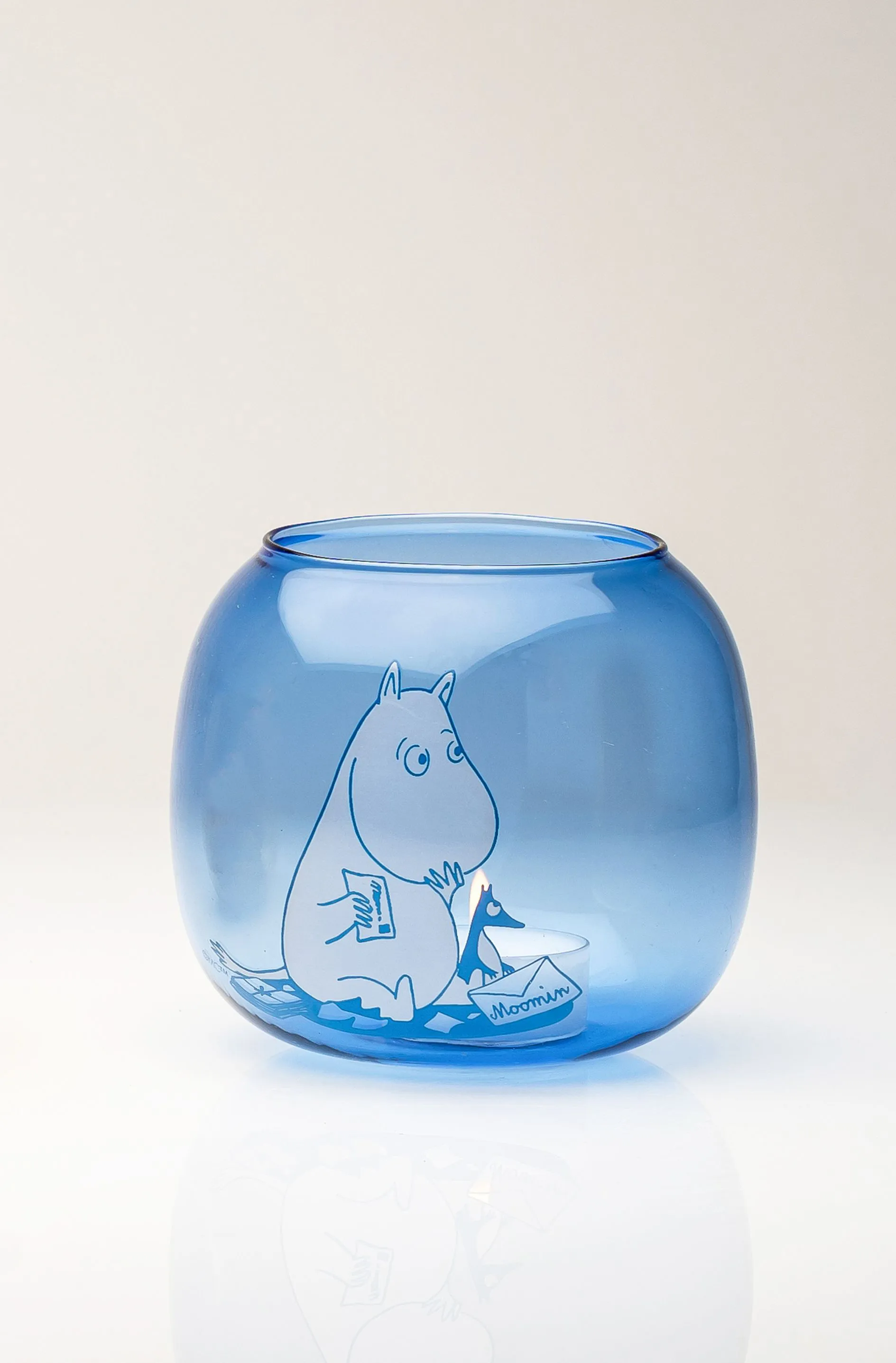 Portavelas/Bol Moomin Ø9 cm, Blue Muurla