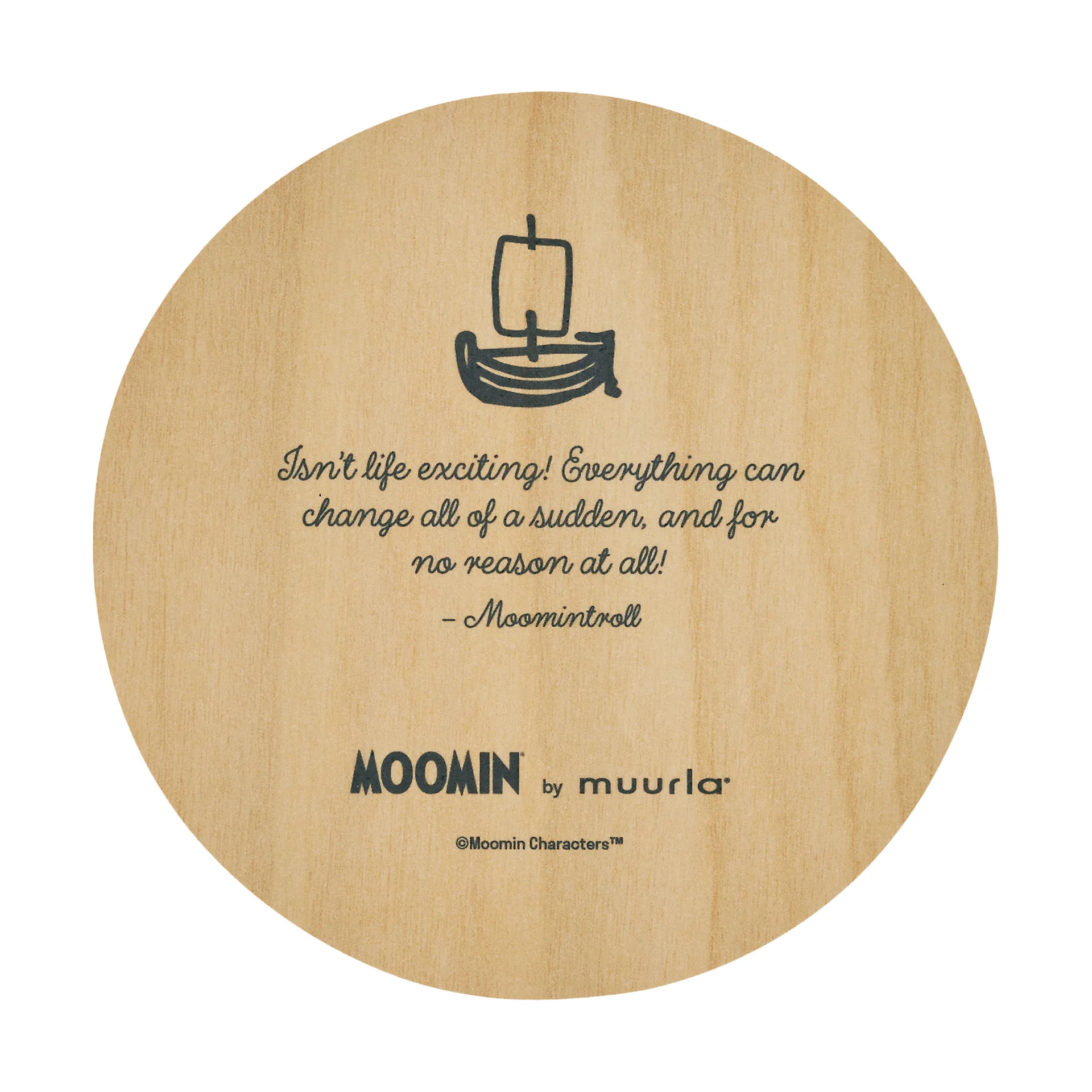 Posavaso Moomin Ø10 cm, Momintroll Muurla