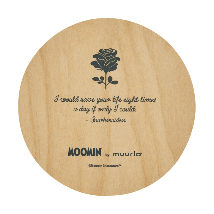 Posavaso Moomin Ø10 cm, Snorkmaiden Muurla