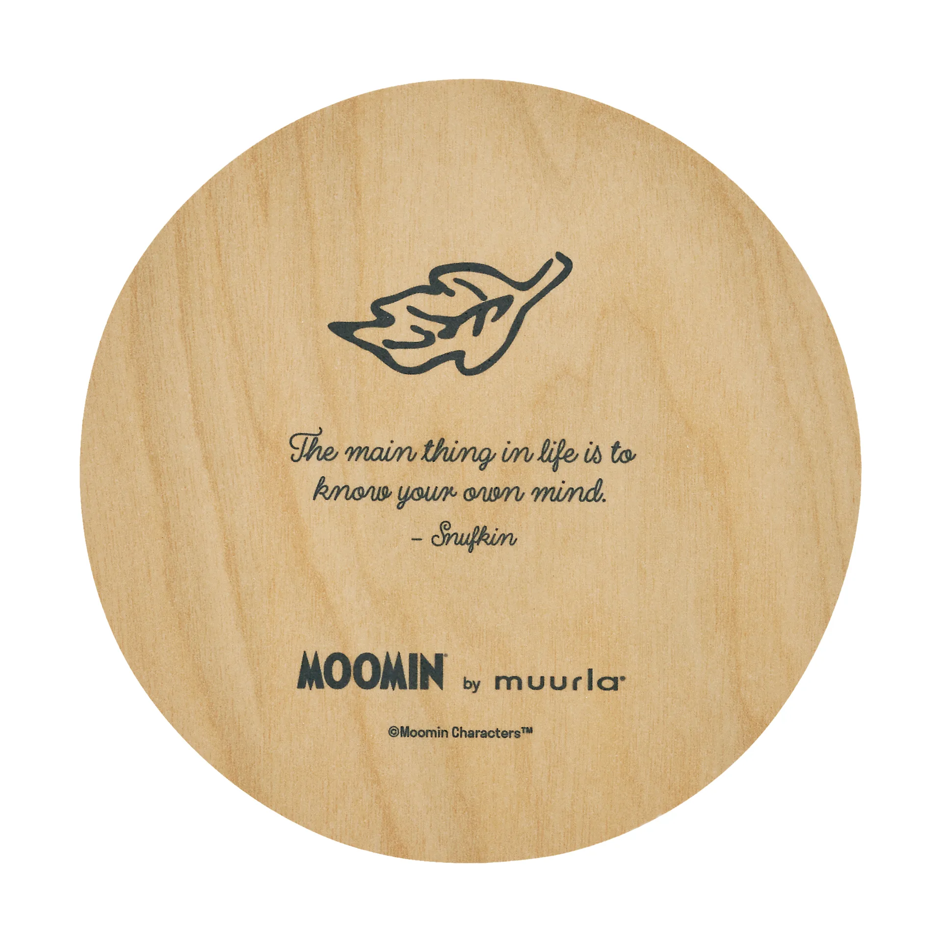 Posavaso Moomin Ø10 cm, Snufkin Muurla