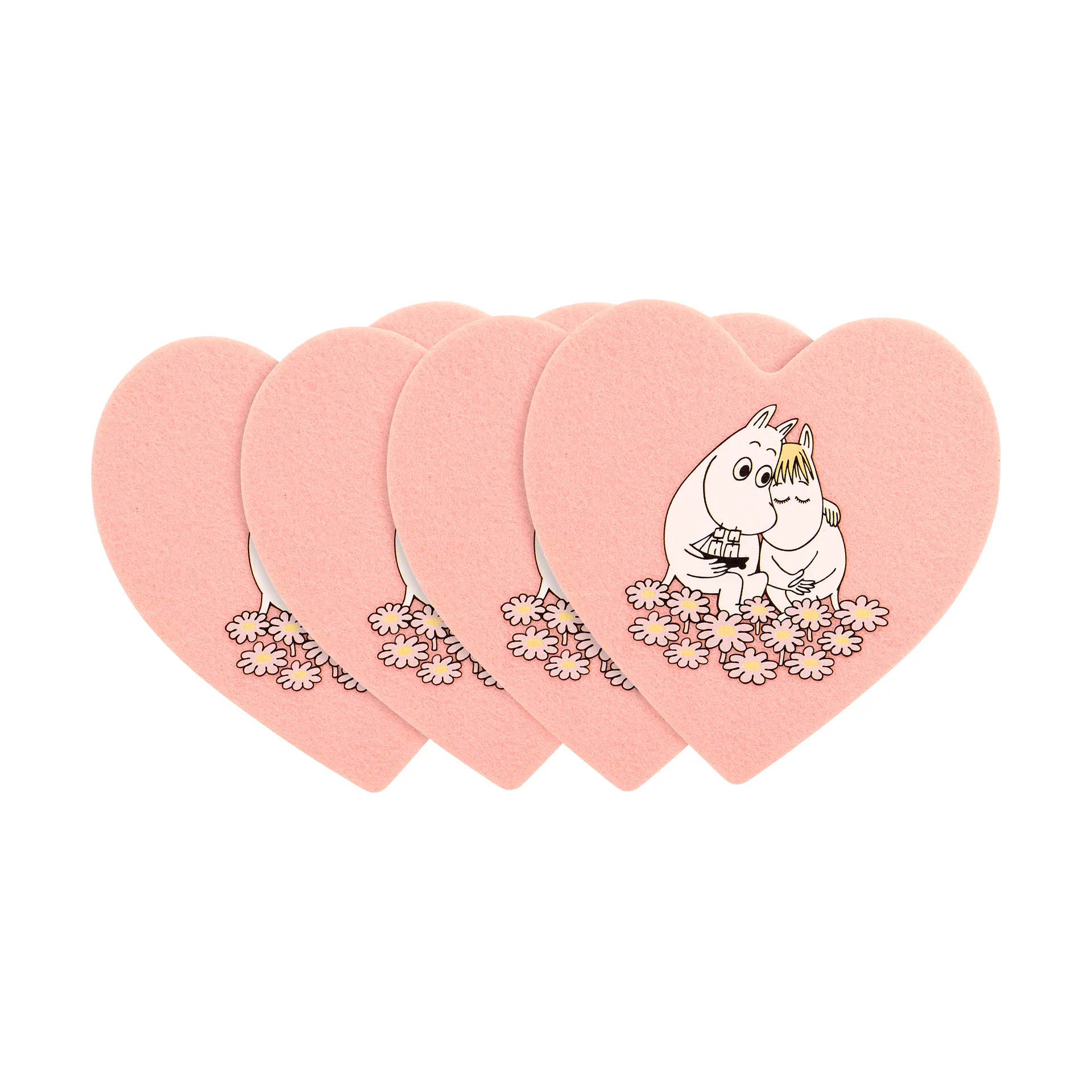 Posavasos Moomin, 4-pack, Juntos Muurla