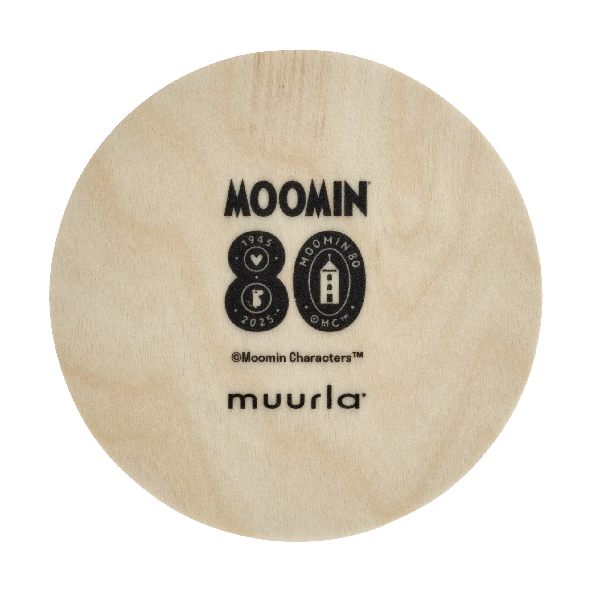 Posavasos Mumin 80, Ø11 cm, 4-pack, Multi Muurla