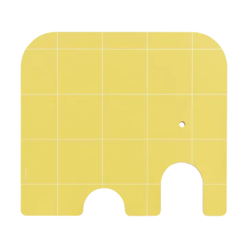 Tabla de cortar Elephant Chop & Serve L - Amarillo - Muurla