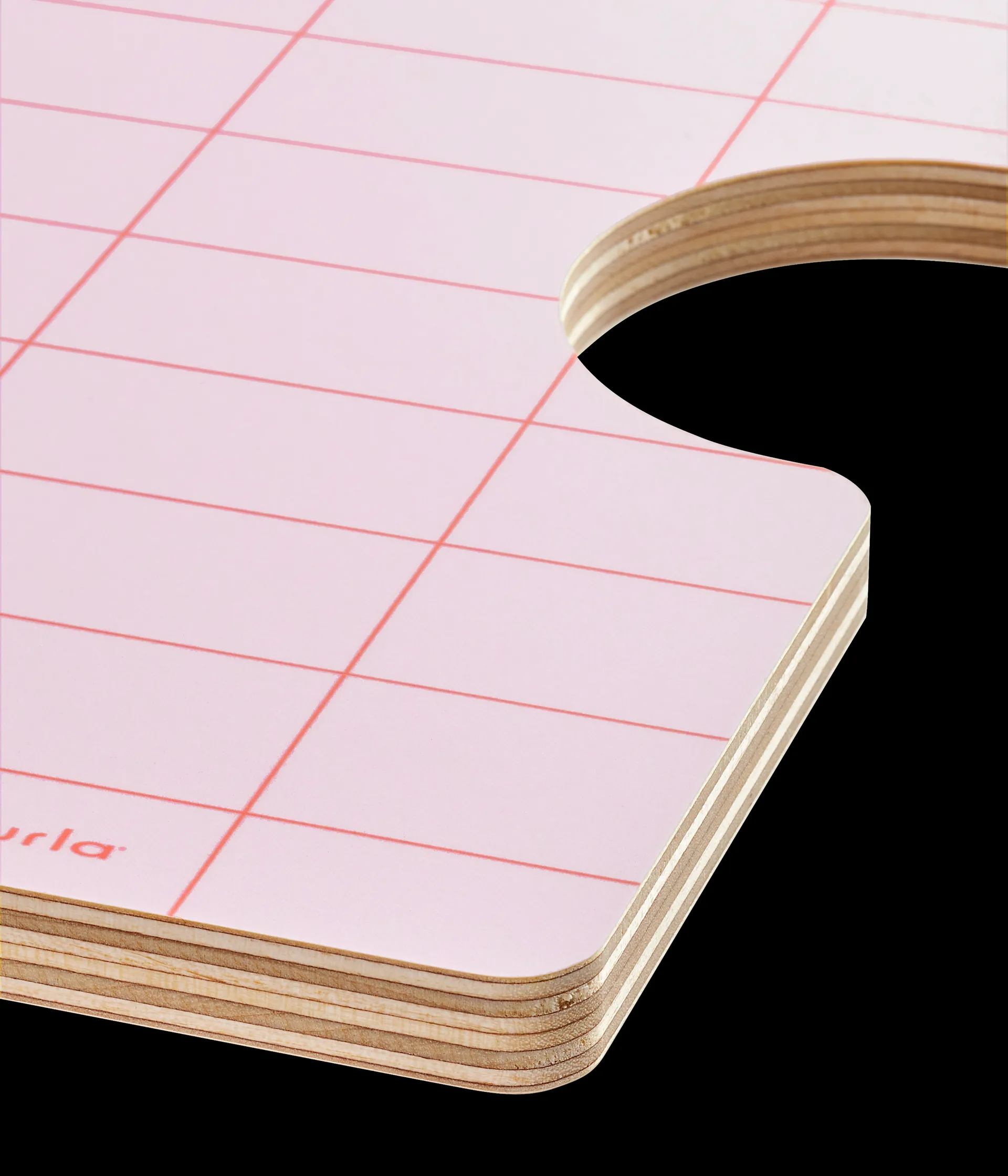 Tabla de cortar Elephant Chop & Serve M, Rosa Muurla