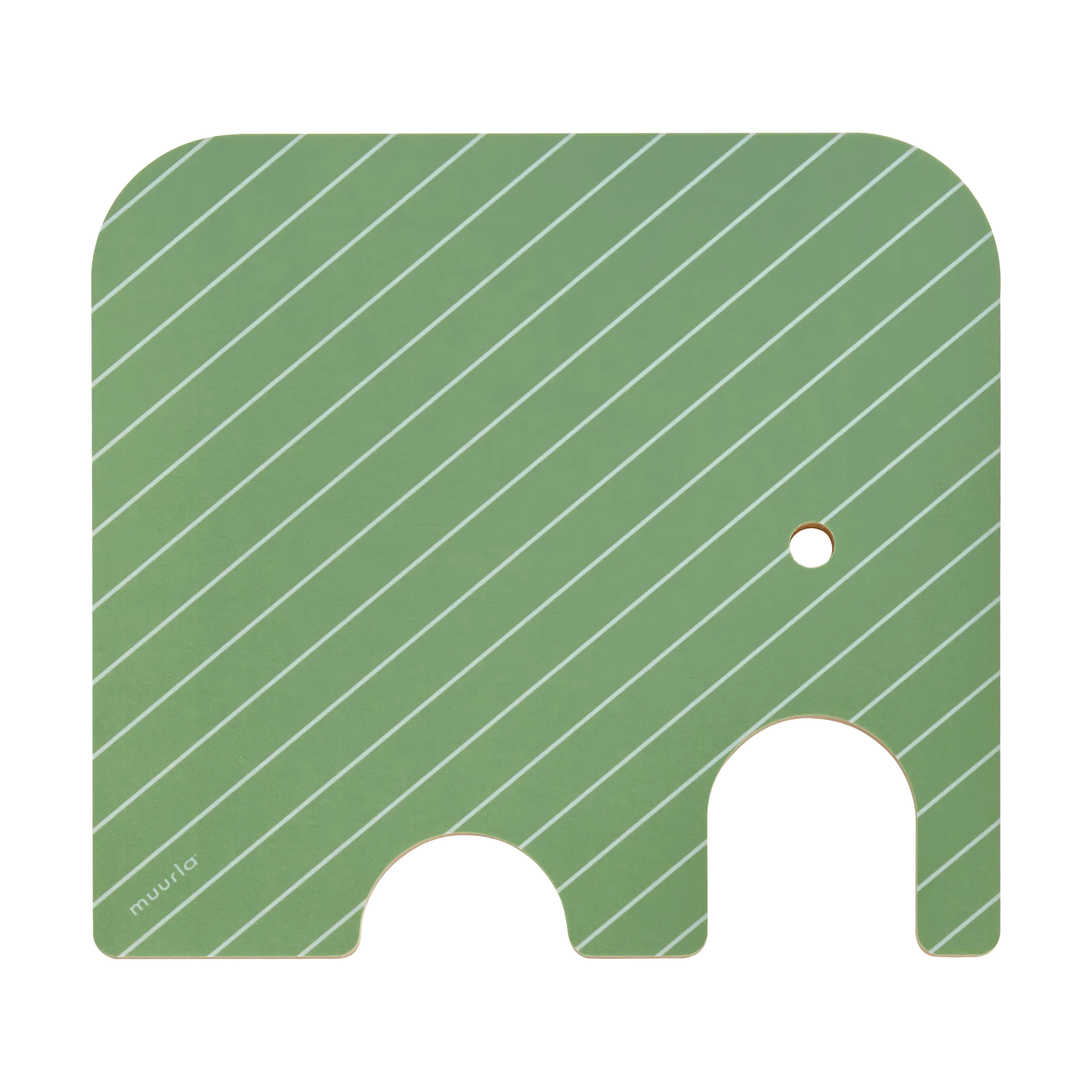 Tabla de cortar Elephant Chop & Serve S, Verde Muurla