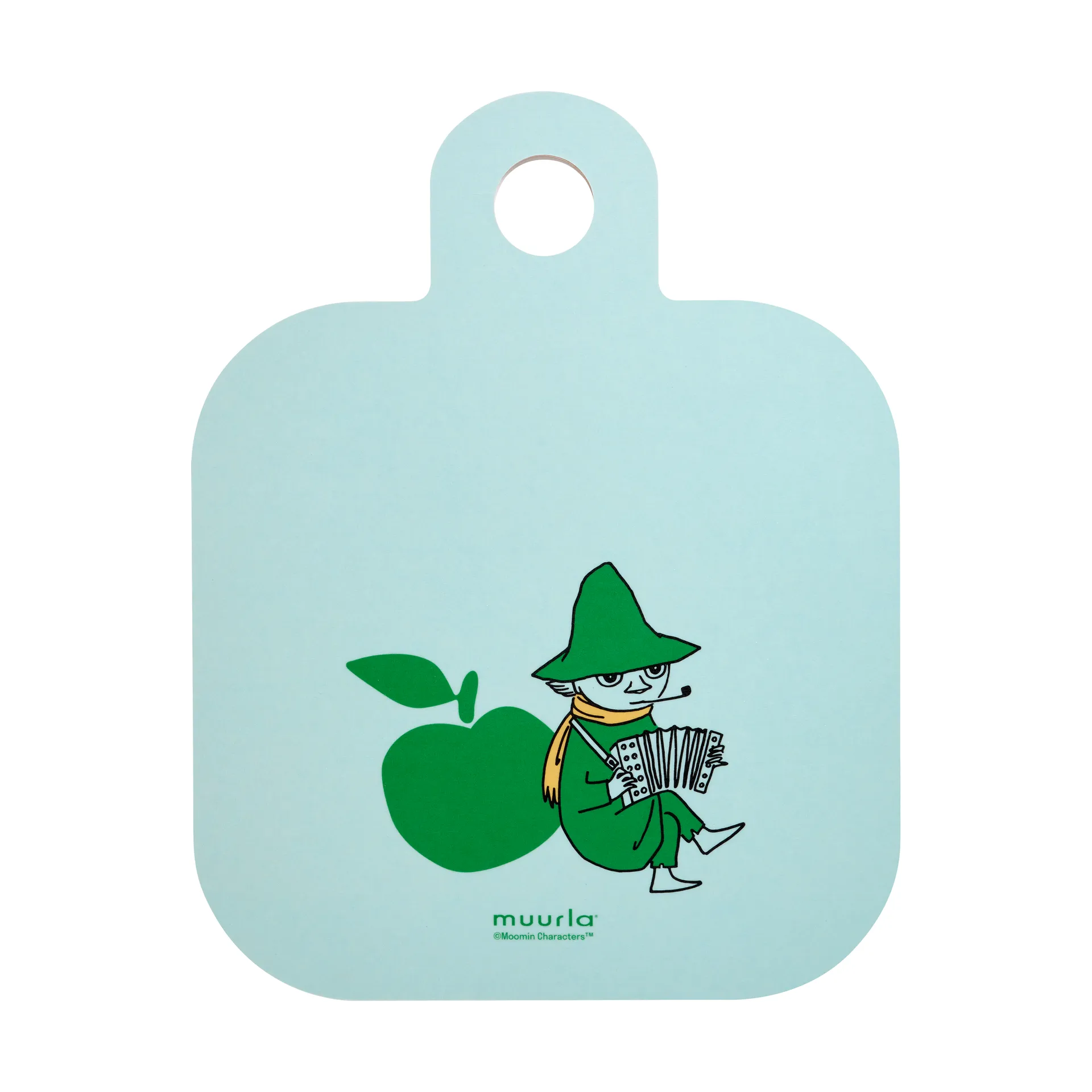Tabla de cortar Moomin Chop & Serve 25x32 cm, Manzanas Alegres Muurla