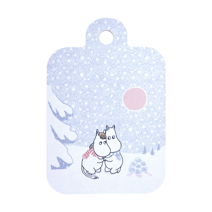 Tabla de cortar Mumin 21x31 cm - Let it snow - Muurla