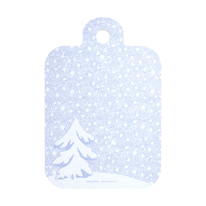 Tabla de cortar Mumin 21x31 cm, Let it snow Muurla