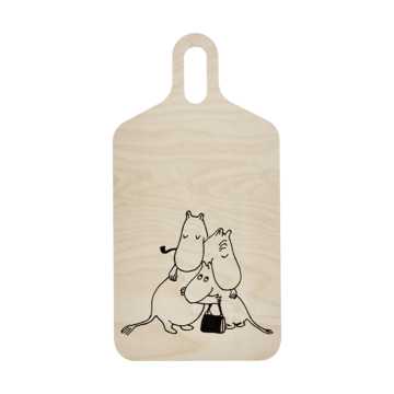 Tabla de cortar Mumin 80, 23x44 cm - Blanco - Muurla